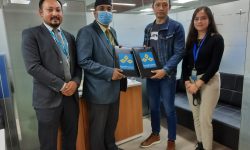 कुमारी बैंक र ल्यान्डमर्क फुडस् (बर्गर शाक) बीच सहकार्य