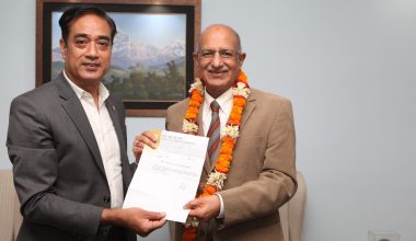 चेम्बरको मानार्थ उपाध्यक्षमा लोकमान्य गोल्छा मनोनित