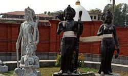 भव्य समारोहबीच राम सीताको मूर्ति प्रतिस्थापन