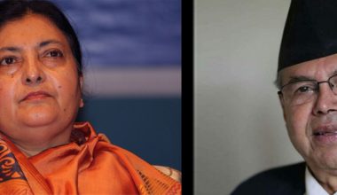 राष्ट्रपतिले निवासमै भेटिन् झलनाथ खनाललाई