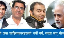 कवि तथा साहित्यकारको नयाँ वर्ष !