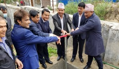 भक्तपुरको मध्यपुरथिमि क्षेत्रमा मेलम्चीको पानी वितरण सुरु