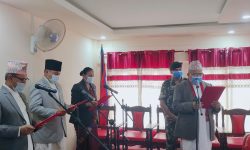 वाग्मती प्रदेश : नवनियुक्त तीन मन्त्री र एक राज्यमन्त्रीद्वारा शपथ ग्रहण