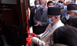 प्रधानमन्त्रीकाे काम विद्यालयको भवन उद्घाटनसम्म