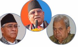 देउवा निवासमा तीन दलको बैठक सुरु