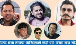 गीतकार तथा गायक-गायिकाको नयाँ वर्ष