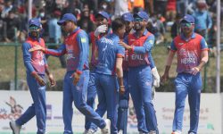 त्रिदेशीय क्रिकेट प्रतियाेगिताकाे उपाधि नेपालको पोल्टामा