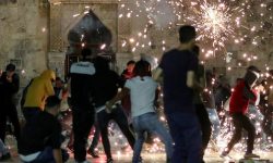 जेरुसेलमको मस्जिदमा झडप हुँदा १ सय ७८ जना घाइते