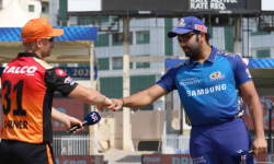 आईपीएल क्रिकेट : मुम्बई र हैदरावाद भिड्दै