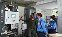 नेपाल प्रहरी अस्पतालमा डुप्लेक्स पीएसए मेडिकल अक्सिजन जेनेरेसन सिस्टम संचालन