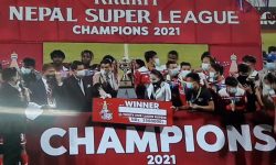 नेपाल सुपर लिग फुटबलको उपाधि काठमाडौंको पोल्टोमा