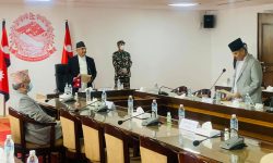 राष्ट्रिय योजना आयोगका उपाध्यक्ष कँडेलद्वारा पुनः शपथग्रहण