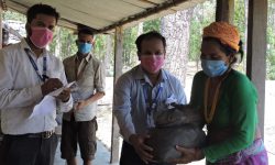 स्वावलम्बन लघुवित्तद्वारा कोभिड-१९ प्रभावित सदस्यलाई राहत वितरण