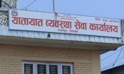 यातायातको काम जिल्लाबाटै