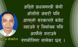 बजेटलाई कार्यान्वयनभन्दा भोट बटुल्ने हतियार बनाउने तयारीमा सरकार