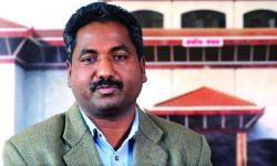 सहरी विकासमन्त्रीद्वारा नेपालकै ठूलो ‘सिटीहल’को निरीक्षण