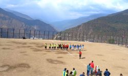 रसुवाकाे धुन्चेमा बन्याे रंगशाला