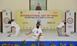भारतीय दूतावासमा अन्तर्राष्ट्रिय योग दिवस मनाइयाे