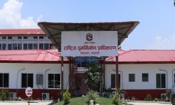 भत्ता र व्यवस्थापनको माग गर्दै पुनर्निर्माण प्राधिकरणका प्राविधिक आन्दोलित