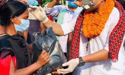 मुसहर बस्तीमा पल शाहको राहत ! (फोटो फिचर)