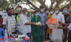 माछापुच्छ्रे बैंकद्वारा सिरहाको कल्याणपुर नगरपालिकालाई स्वास्थ्य सामग्री हस्तान्तरण