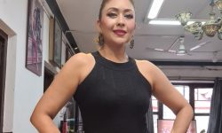 कालो पहिरनमा खुलेकी रुबी (तस्बिरसहित)