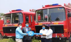 प्रदेश दुईलाई  नौ थान दमकल हस्तान्तरण