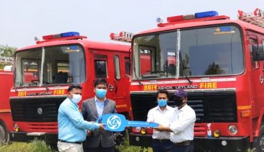 प्रदेश दुईलाई  नौ थान दमकल हस्तान्तरण