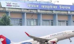 हवाई इन्धनको मूल्य घटेसँगै निगमले घटायो उडान भाडा