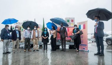 नेपाललाई कारोनाविरुद्ध लड्न इटालीद्वारा स्वास्थ्य समाग्री हस्तान्तरण