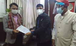 पत्रकार महासंघद्वारा स्वास्थ्यमन्त्रीको ध्यानाकर्षण