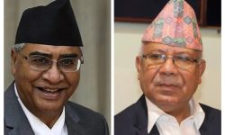 प्रधानमन्त्री देउवा र नेता नेपालबीच भेटवार्ता, पछिल्लो राजनीतिक परिस्थितिबारे छलफल