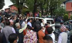 यसरी छाडे ओलीले बालुवाटार (फोटो फिचर)