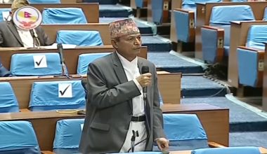 भीम रावलको प्रश्न- संसद्‌बाट अनुमोदन नभएरै कसरी कार्यान्वयन हुन्छ एमसीसी ? (भिडियोसहित)