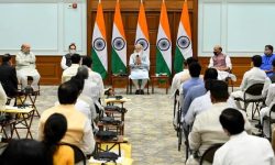 भारतको मन्त्रिपरिषद् बैठक भौतिक रुपमा एक वर्षपछि