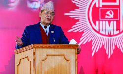 माधव नेपाल छाडेर ओलीतिरै ढल्किए वामदेव गौतम (तस्बिरमा)