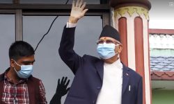 बालुवाटारबाट बालकोटसम्म ओलीको यात्रा ! (फाेटाे फिचर)