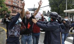 ‘सिंहदरबार मार्च’मा नागरिक अगुवा प्रहरी नियन्त्रणमा