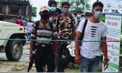 सीमामा भारत जानेको लर्को