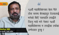 पार्टी सभापतिका लागि निधिको आधार के ? (भिडियोसहित)