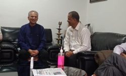 विप्लवले भेटे पूर्व सह-योद्धा बाबुरामलाई