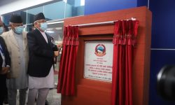 प्रधानमन्त्री ओलीद्वारा वीर अस्पतालको नवनिर्मित भवनको उद्घाटन
