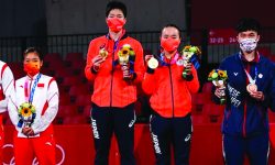 टोकियो ओलम्पिक : १५ स्वर्णसहित जापान शीर्ष स्थानमा