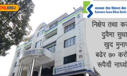 महामारीको अवधिमा पनि कामनाले घटायो निष्क्रिय कर्जा