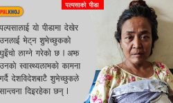 अस्पतालको शय्यामा छटपटाउँदै पल्पसा
