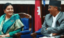 प्रधानमन्त्री र राष्ट्रपतिबीच भेटवार्ता, मन्त्रिपरिषद् विस्तारबारे छलफल