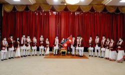 टोकियो ओलम्पिकमा सहभागी हुने नेपाली टोलीलाई राष्ट्रपतिद्वारा बिदाइ