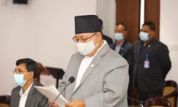 नवनियुक्त स्वास्थ्य राज्यमन्त्री उमेश श्रेष्ठद्वारा शपथ ग्रहण