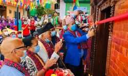 २ सय वर्ष पुरानो राधाकृष्ण मन्दिरको पुनर्निर्माण