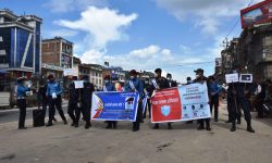 चौबीस घण्टामा २,१०९ जनालाई मास्क वितरण